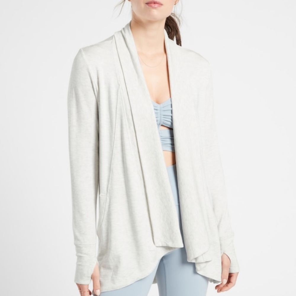 Cream Athleta Pranayama Wrap